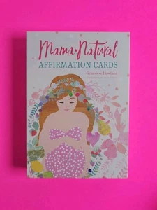 EXCELENTE ESTADO - Cartas de Afirmación Natural de Mamá por Genevieve Howland - Baraja de 50 cartas - Imagen 1 de 2