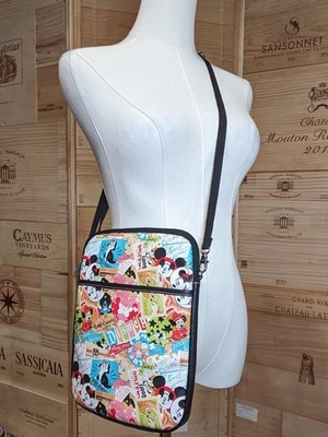 Disney Crossbody Bag - Colorful & Fun Retro Print - Image 1 of 4