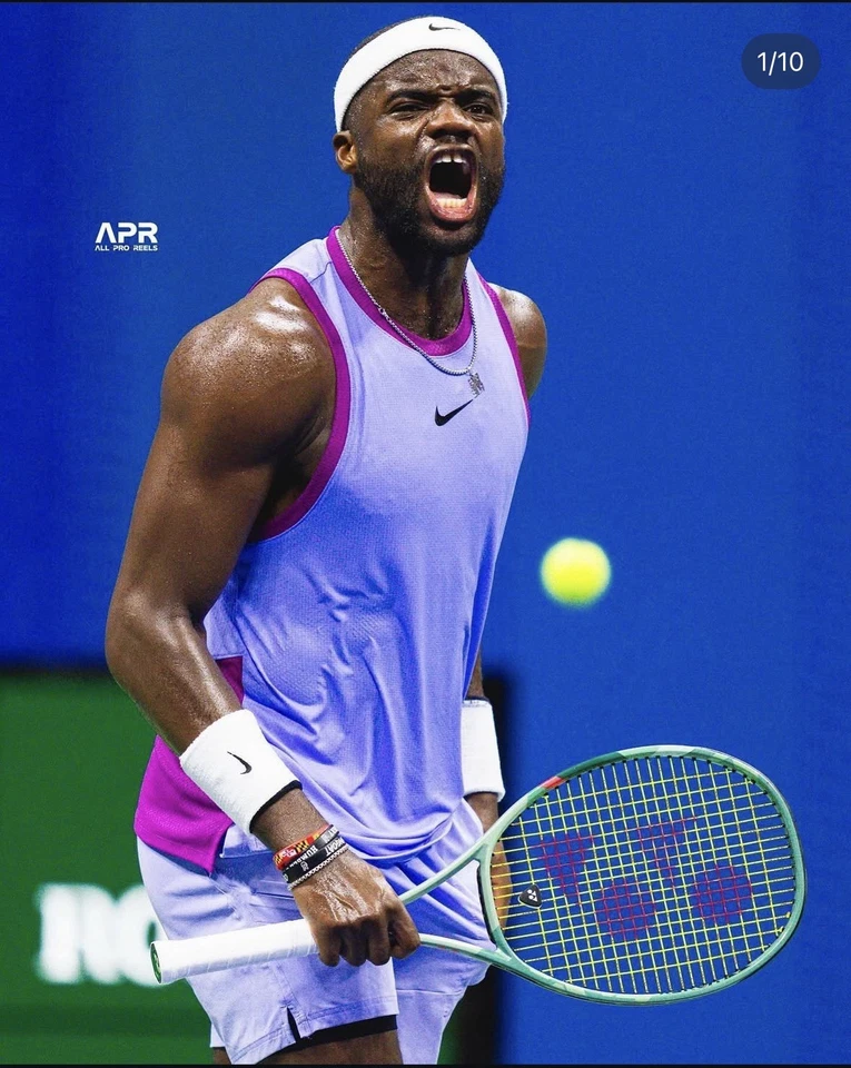 NIKE Court Dri-Fit Carlos Alcaraz Tennis Tank Top Purple FQ2027-580 Mens Size M