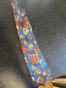 Harrods Tie - Floral Silk! Harrods Knightsbridge! - Picture 1 of 6