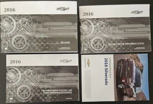 2016 Chevrolet Chevy Silverado - Owners Manual, Warranty Guide & More! - Foto 1 di 1