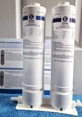 Set of Enagic Leveluk Kangen Dual Pre-Filter System for K8, SD & JR ioniser - Image 1 of 4
