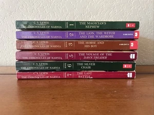 THE CHRONICLES OF NARNIA - Books Set 1-7 - Paperbook - Picture 1 of 8