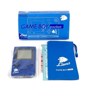 Nintendo Game Boy Pocket Main Unit Seibu Lions Version Box und Handbuch mit Etui - Bild 1 von 10