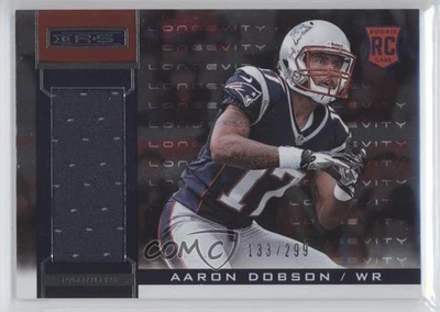 2013 Panini Rookies & Stars Longevity Parallel /299 Aaron Dobson #201 RC - Image 1 of 2