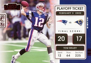 2021 - Panini - Contenders Playoff Ticket Ruby - Tom Brady            - Picture 1 of 1