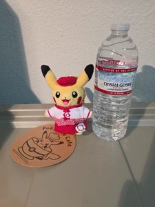 Pokemon Cafe Waitress Pikachu Plush Mascot Limited  - Picture 1 of 2