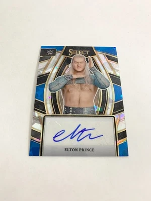 Elton Prince Ice Auto Signature Selections 2024 Panini Select WWE Card # SL-EPR - Image 1 of 2