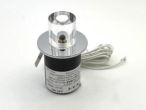 WAC Lighting DR-301-CH Beauty Spot Chrom Sockel Befestigung, DR-G356-CL Spot Kristall - Bild 1 von 7