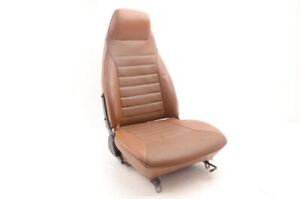 1977-1978 DATSUN 280Z FAIRLADY L28 PASSENGER RIGHT FRONT SEAT BROWN LEATHER