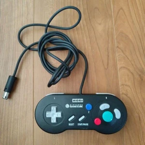Used Hori Nintendo Gamecube Digital Controller Pad Black Japan Working item - Picture 1 of 8