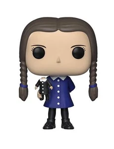 Funko POP! The Addams Family: Wednesday Addams + Protector - Picture 1 of 2