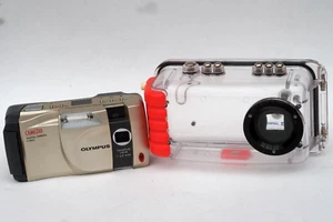 Olympus PT 002 WATER PROOF Unterwassergehäuse+Digitalkamera C 820L - Bild 1 von 5