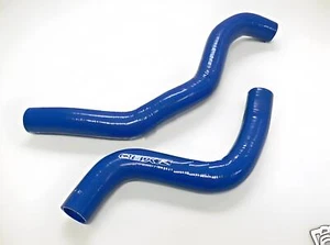 OBX Pure Silicone Radiator Hose  Mitsubishi EVO VII VIII 4G63T T/C 2 pcs ,Blue - Bild 1 von 3