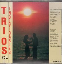 Trio Azul Trios Inolvidables Vol III CD new sealed Nuevo 