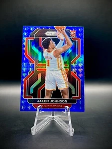 💙2021-22 Panini Prizm #305 Jalen Johnson 75th Blue Prizm Rookie RC - Bild 1 von 3