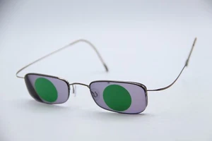 SILHOUETTE M 7476 V 6082 GUNMETAL AUTHENTIC FRAMES SUNGLASSES 49-21 - Picture 1 of 4