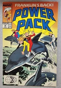 ⭐️ Power Pack #48 (Band 1)(1989 Marvel Comics) - Bild 1 von 2