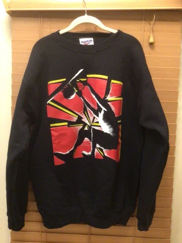 Vintage Shaq Reebok Slam Dunk NBA Basketball Sweatshirt Large Cover