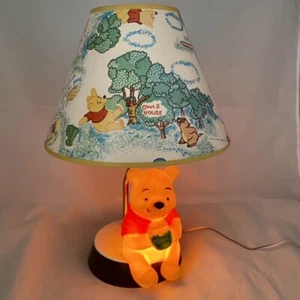 70's Winnie The Pooh 3 Way Table Lamp Night Light 100 Acre Woods Dolly Toy Co - Picture 1 of 12