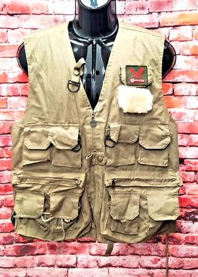 Garcia,Abu Incredible Fly Fishing Zip up Vest 1 Size Fits Most W/ Lace Up Sides - Image 1 of 4