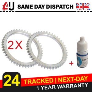 2X Anillo Reluctor ABS para Mazda CX-9 TB 3.7 Trasero + Retenedor - Imagen 1 de 2