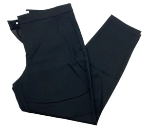 Gap Skinny High Rise Pants Size 14P Ladies Black Zipper Pockets New - Picture 1 of 12