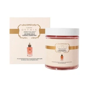 COREANA Orthia Perfect Collagen 24K Rose Gold Essence Toner Pad 350mL (100 pads) - Imagen 1 de 1