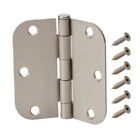 Stylish And Reliable 3 5 Brushed Nickel Door Hinge Plastic Flat Open Iron Hinge