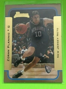 2003-04 Bowman Gold #126 Zoran Planinic New Jersey Nets Rookie Basketball Card - Picture 1 of 2