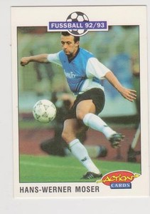 Panini Fussball 92-93 Action Cards #229 Hans-Werner Moser Wattenscheid 09