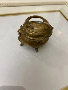 💎 Vintage Brainard & Wilson Jewel Casket Early 1900s Art Nouveau Ring Box 1900s - Picture 1 of 10