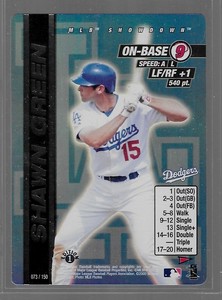 MLB Showdown 2000 - Shawn Green 073/150 - 1st Edition Pennant Run  