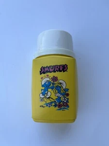 Vintage 8 Oz Schlümpfe Thermoskanne - Bild 1 von 7