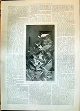 1898 anciens Hommes Recherche décombres histoire illustration suivis Moonlight OW Victorien