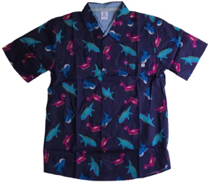 Wholesale Lot of 6 Boy's Cotton Hawaiian Shirts 1 ea 2,4,6,8,10,12 - Picture 1 of 1