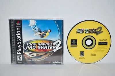 Tony Hawk's Pro Skater 2 (Sony PlayStation 1 2001) PS1 PSOne PSX 2 3 Black Label - Imagem 1 de 4