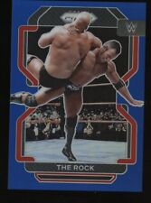 2022 Panini Blue Prizm WWE #191 The Rock 126/199