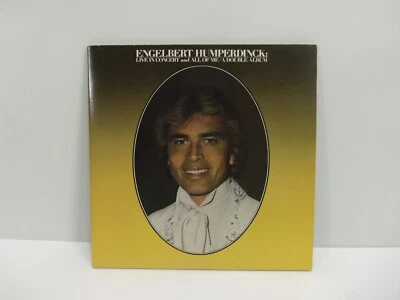 Live In Concert And All Of Me / A Double Album By Engelbert Humperdinck LP Vinyl - Image 1 of 4