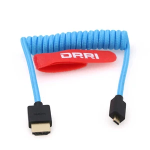 High Speed 8K Micro HDMI to HDMI 2.1 Cable for Canon EOS R5 R6 FUJIFILM X-T - Picture 1 of 24