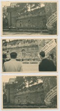 3 foto originali Circuito Milano 1936 (Arena) ACHILLE VARZI TAZIO NUVOLARI