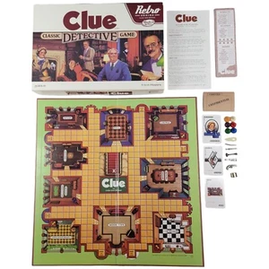 Clue Classic Detective Game Retro Series Club 1986 Edition - Hasbro 2014 - Picture 1 of 8