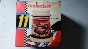 1993 Budweiser Nascar Stein Bierbecher Bill Elliott, Junior Johnson, Pit Crew - Bild 1 von 9