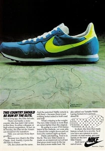 Classic Nike "Elite" Vintage Reproduction Print Ad. - Picture 1 of 1