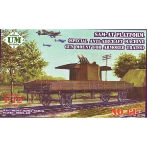 UMT 617 Plastik Modellbausatz Maßstab 1:72 SAM-AT Bahnsteig - Bild 1 von 6