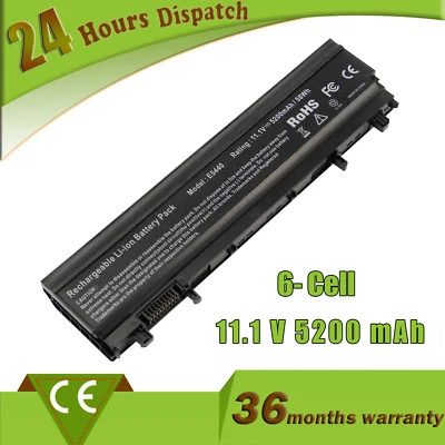 Batería tipo VV0NF 451-BBIE 11.1V 58Wh 6 celdas para Dell Latitude E5440 E5540 Foto 1 de 4
