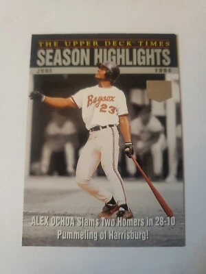 1995 Upper Deck Minors #102 Alex Ochoa SH - Image 1 of 3