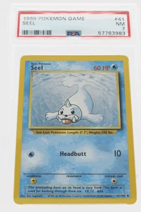 PSA 7 NEAR MINT 1999 Pokémon Game Base #41 Seel!!! - Bild 1 von 4
