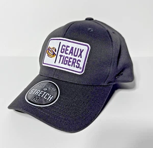 Sombrero ajustado LSU Tigers Zephyr ZH NCAA gris carbón mediano - Imagen 1 de 7