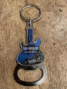#6 New Los Angeles California Guitar Beer Bottle Opener Doubles As A Keychain - Picture 1 of 3